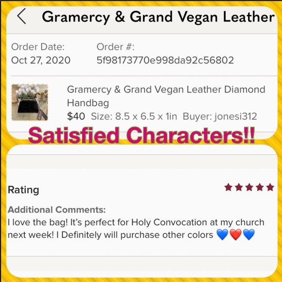 Gramercy & Grand Classy luxury Handbag - Picture 15 of 16